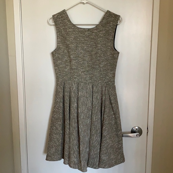 Anthropologie Paper Crown Shimmered Tweed Dress - Picture 4 of 15